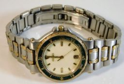 A mens Gucci 9700 wrist watch, clasp a/f