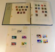 An album of British stamps, 1887-1986, many mint