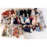 A quantity of mixed dolls house mixed miniature fi