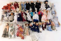 A quantity of mixed dolls house mixed miniature fi