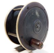 An antique Carter & Sons fly fishing reel 4.5in di
