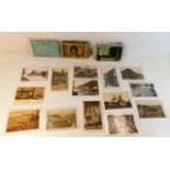 A quantity of mostly topographical postcards, appr