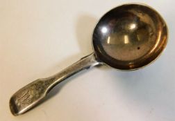 A Charles Boyton, London silver caddy spoon 14.5g