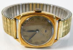 A gents early 20thC. "Bird In A Ring" wrist watch