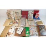 A very large quantity of mixed stamps, albums incl