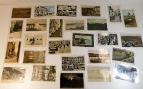 A quantity of mostly topographical postcards, appr