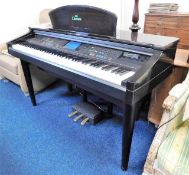 A Yamaha Clavinova piano CVP-98 with manuals