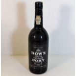 A bottle of 1975 Dow's vintage port