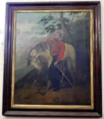 An 18th/early19thC. continental oil on canvas depi