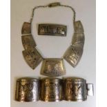 A three piece Central/South American white metal j