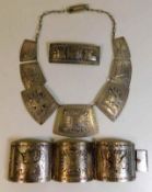 A three piece Central/South American white metal j