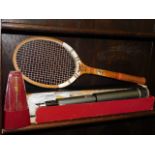 A Dunlop tennis racket, a Skybolt telescope & a mo