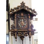 A West German Cuckoo clock, working order