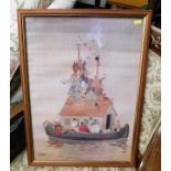 A W. Heath Robinson framed print