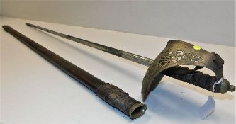 A George V Sanderson officers sword 38.75in