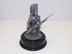 A white metal Ballantynes of Walkerburn figure of