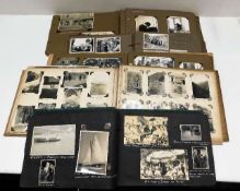 A quantity of photo albums & photographs