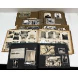 A quantity of photo albums & photographs