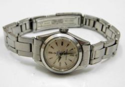 A ladies Rolex Tudor Oyster stainless steel wrist