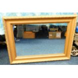 A vintage gilt framed mirror 35in x 26in