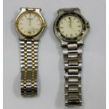 Two modern gents Gucci watches