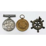 A WW1 medal set awarded to G. Sinclair Pte. High.