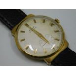 A gents vintage Avia wristwatch, runs when wound