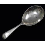 A Walker & Hall silver caddy spoon approx. 19.3g