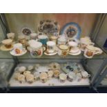 A quantity of Royal commemorative wares including