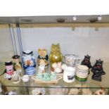 A quantity of mixed decorative ceramics including