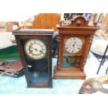 Two early 20thC. mantle clocks
