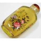 A Chinese internally painted crystal snuff bottle