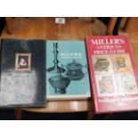 Five bags of books relating to mostly antiques & a