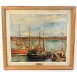 A framed Greenup Moorson Storm 19011973 oil on pan