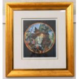 A framed limited edition print by Linda Garland -