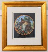 A framed limited edition print by Linda Garland -