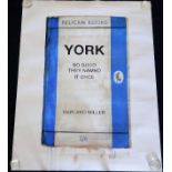 An unframed Harland Miller print "York, So Good Th