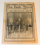 An original copy of the Daily Mirror newspaper fea