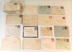 A quantity of approx. 47 19thC. letters to British