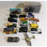 A selection of diecast vehicles