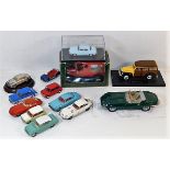 A quantity of diecast vehicles including Spot-On,