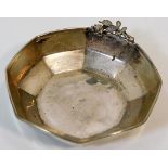 A silver trinket dish 56.6g