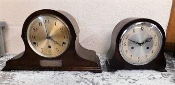 Two early 20thC. mantle clock