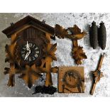 A 20thC. cuckoo clock a/f