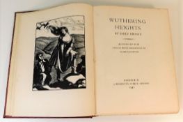 A 1931 hard back edition of Wuthering Heights incl