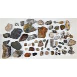 A large quantity of rocks & minerals including pos