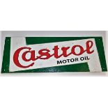 A reproduction cast iron Castrol Motor Oil sign 19