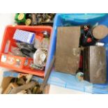 Two boxes of fixings & other sundries