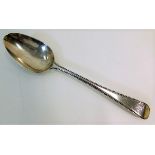 A silver dessert spoon 35.4g