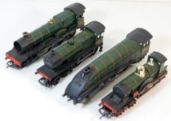 Four 00 gauge model railway engines a/f